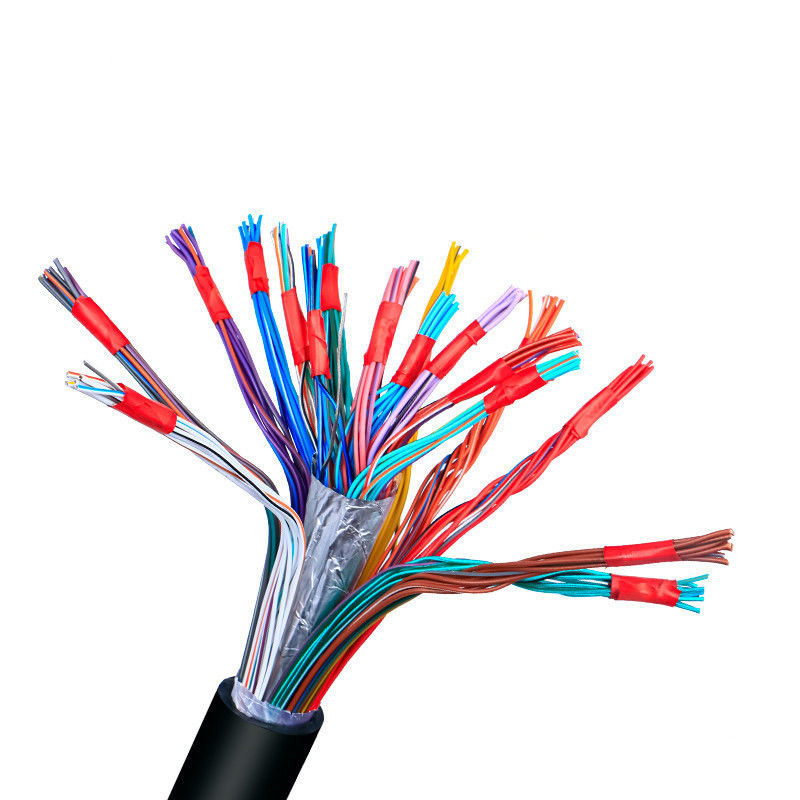 110cores 1.5mm Copper Core PVC Insulated Flexible Cable อุปกรณ์ควบคุมสาย FEP สายกั้น