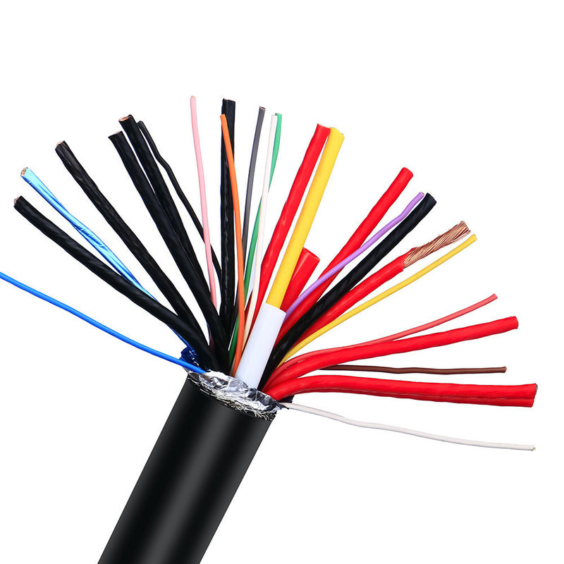 วัสดุประปา PVC ISO9001 สายควบคุมหลอดกันหลายแกน UL2464 สายไฟฟ้า สายกันหลายแกน