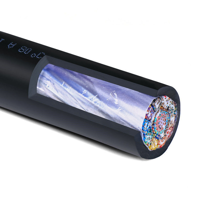 สายไฟฟ้าปัจจุบันความร้อนสูง 300 วอลต์ สายไฟฟ้าอุตสาหกรรมที่ป้องกัน 2 หลัก สําหรับการใช้งานทางทะเลและอิเล็กทรอนิกส์