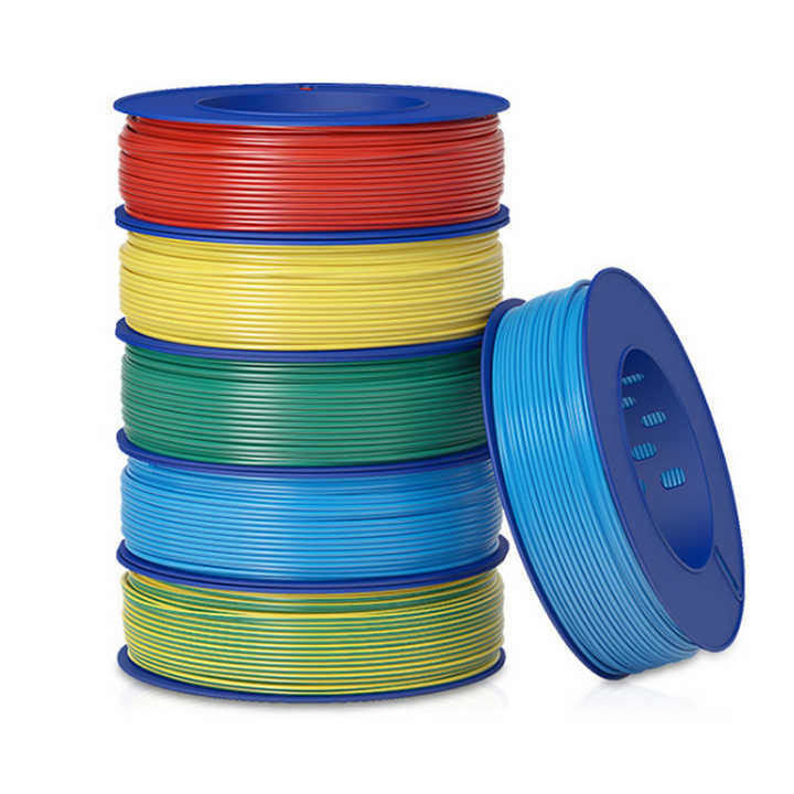 PVC Sheath 1.5mm 2.5mm 6mm 20mm โครงการเชื่อมต่อบ้านยืดหยุ่น ทองแดง สายไฟฟ้าและสายไฟฟ้า