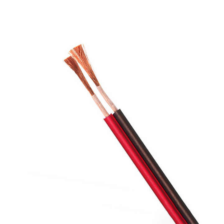 UL2468 PVC อุปกรณ์กันหนา สเปคเกอร์ทองแดง สาย 2 หลัก สายคลายยืดหยุ่นที่มีวัสดุทนทาน