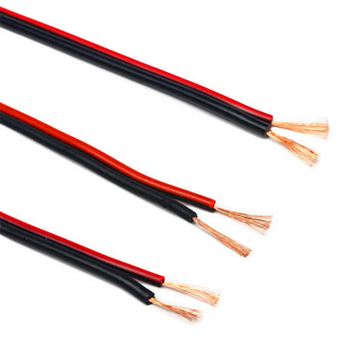 UL2468 PVC อุปกรณ์กันหนา สเปคเกอร์ทองแดง สาย 2 หลัก สายคลายยืดหยุ่นที่มีวัสดุทนทาน
