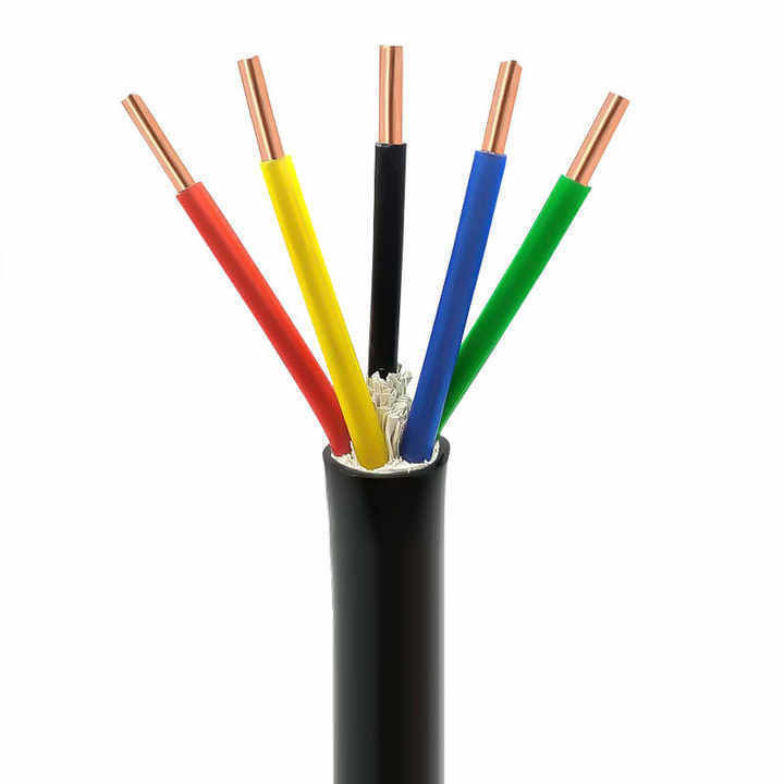 PVC กันไฟฟ้า Kvv สายไฟฟ้า 1.5sqmm สําหรับหลายแกน