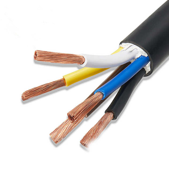 สายเคเบิลควบคุมหลากแกนทองแดงกระป๋อง สาย 300V สําหรับการควบคุมอุปกรณ์ สายเคเบิลแยกความแรงสูง