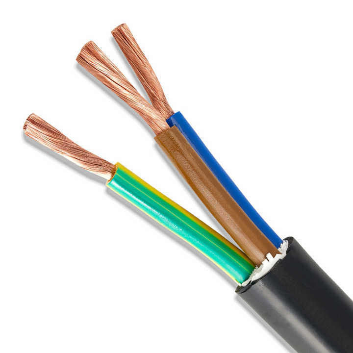 สายเคเบิลควบคุมหลากแกนทองแดงกระป๋อง สาย 300V สําหรับการควบคุมอุปกรณ์ สายเคเบิลแยกความแรงสูง