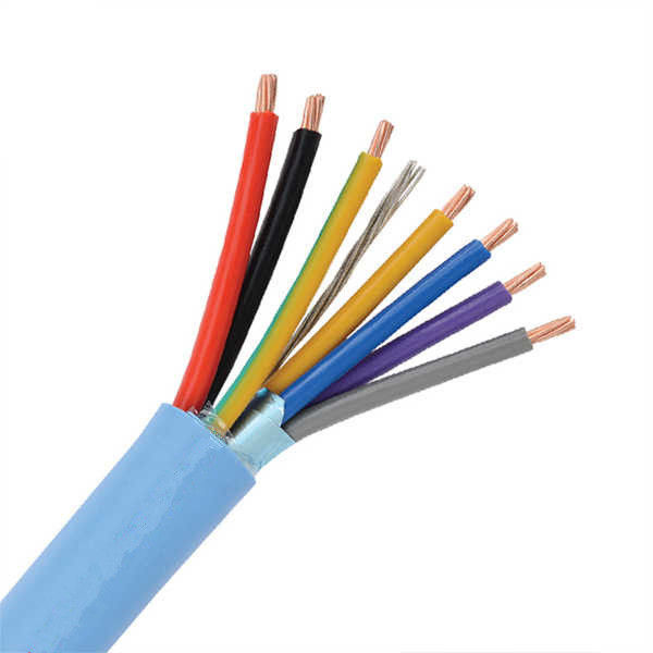 สายเคเบิลควบคุมหลากแกนทองแดงกระป๋อง สาย 300V สําหรับการควบคุมอุปกรณ์ สายเคเบิลแยกความแรงสูง