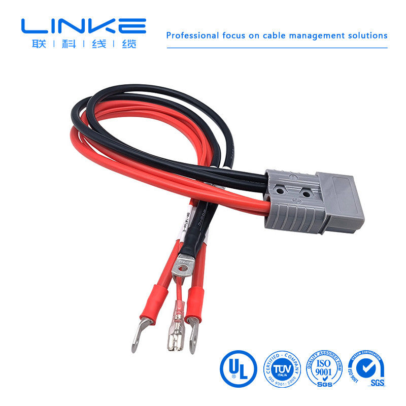 พล๊อกคอนเนกเตอร์ 8AWG สายเชื่อมแผ่นแสงอาทิตย์ 50A/600V แอดพ์เตอร์พอร์ต 300mm สายเชื่อมแสงอาทิตย์