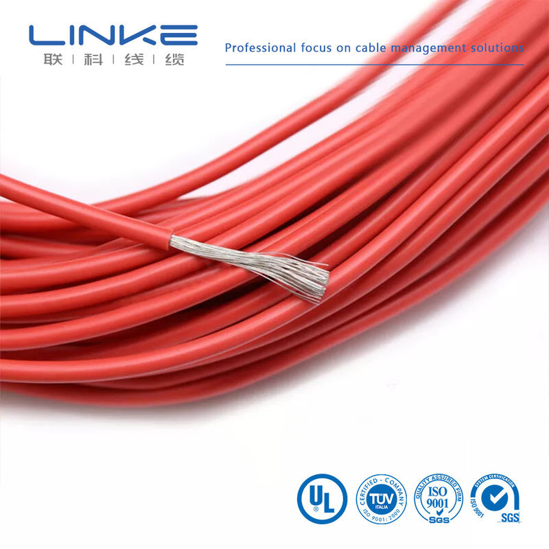 UL3135 สายยางซิลิโคน 30 28 26 24 22 20 18 16 14 12 10 AWG ไซลูเลอร์อ่อนทองแดง