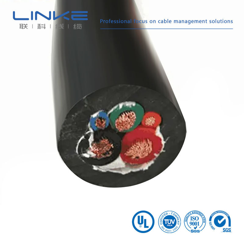 16A 3G2.5mm2+2*0.5mm2 สายชาร์จ EV ทองแดงกระป๋อง สําหรับรถไฟฟ้า