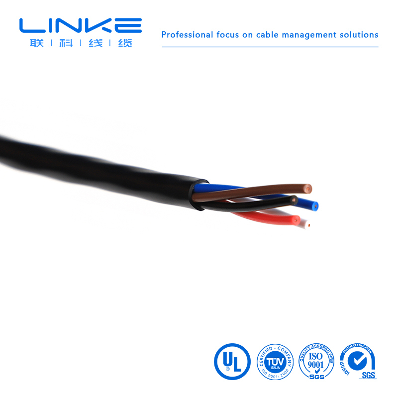 6ft SJT 14 Gauge 3 Wire Heavy Duty Replacement Power Supply Cord Pigtail Cable 110V 125V 120V Black Power Extension Cord