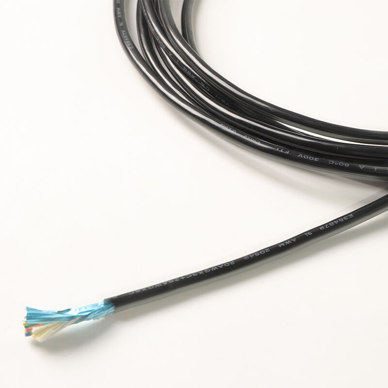 Long Distance Using Shielded Signal Robot Cable UL Listed for Industrial Applications