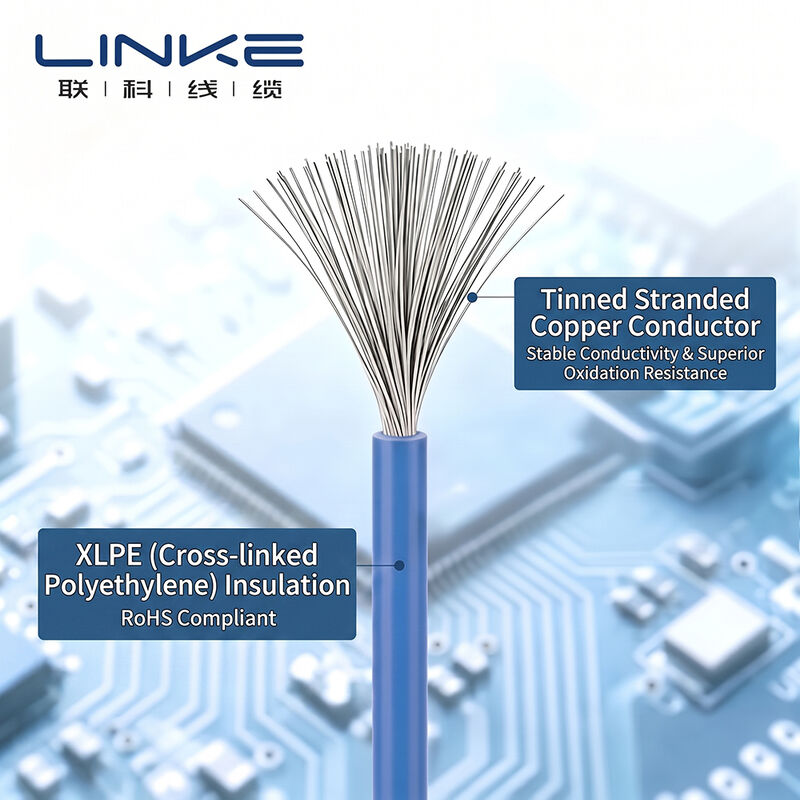 UL 3385 สายไฟฟ้าอิเล็กทรอนิกส์ยืดหยุ่นไร้ฮาโลเจน 600V/1000V สําหรับสายไฟภายในอุปกรณ์