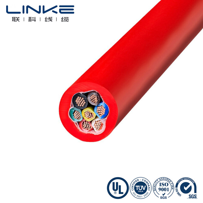 300V Current Multi-Core Stranded Copper Conductor PVC Insulation Electric Vehicle Charging Station Power Cable